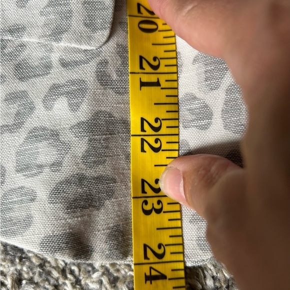 Armani Exchange animal printed women’s linen blend blazer size 4 - Picture 12 of 13